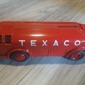 Vtg Texaco Truck Coin Bank
